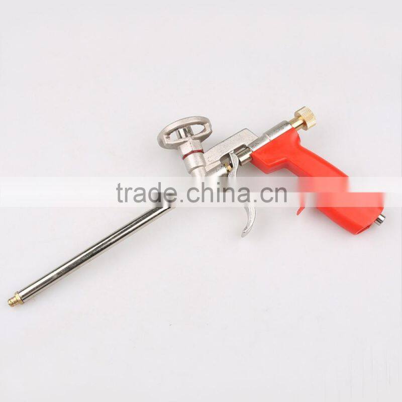 Brass adjusting wheel pupular metal and PU foam gun MJ02-2