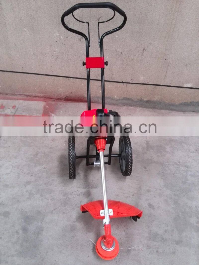 Hand push Grass Cutter ,Hand push Trimmer,Grass Trimmers with Wheels