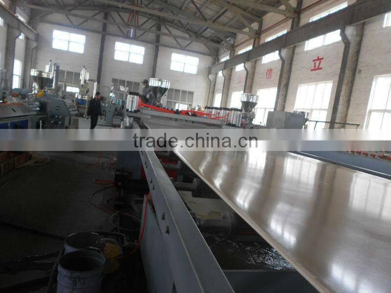 WPC foamed board machine PVC foamed board making machine line