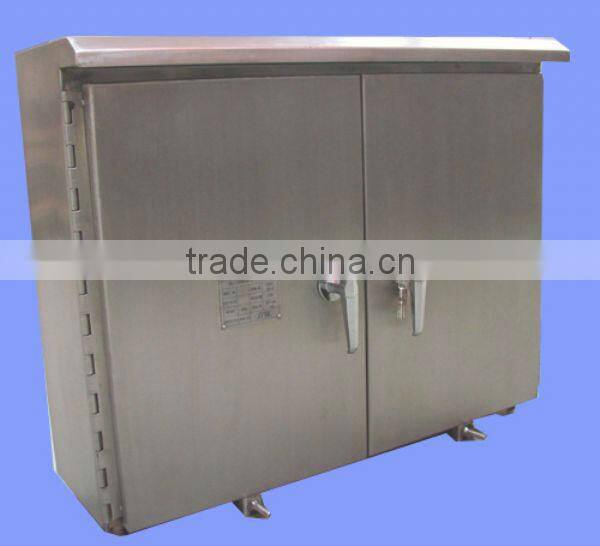 Custom processing outdoor rain distribution box