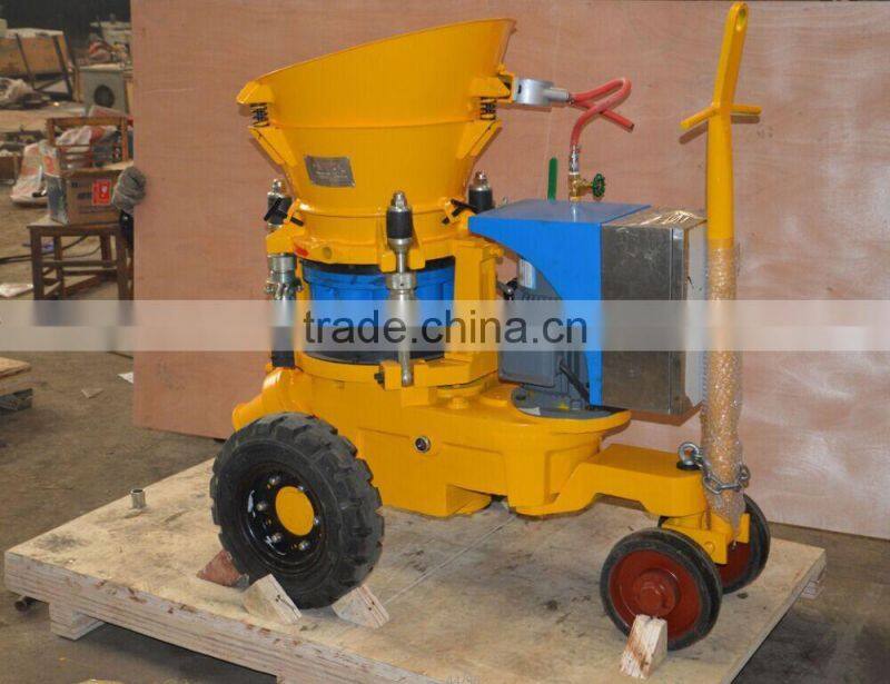 Air Motor Drive Dry Mix Mini Concrete Spraying Machine