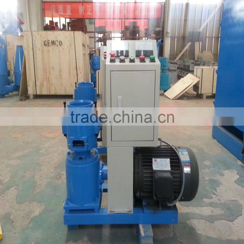 Factory Price Flat Die Type Mini Wood Pellet Mill Uses Manual Biomass Pellet Press Machine For Sale