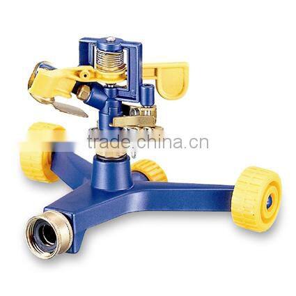 Wobbler Sprinklers With 2-Wheel Base For Lawn watering