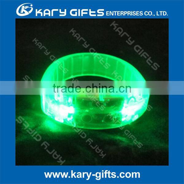 Christmas Sound Activated LED Wristband led lighting bracelet led event bracelet