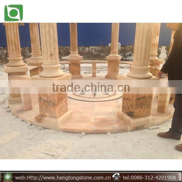 Home Red Garden Gazebo Of Hebei