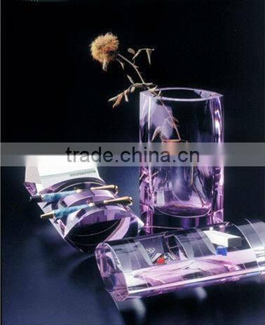 wholesale elegant crystal office stationary set