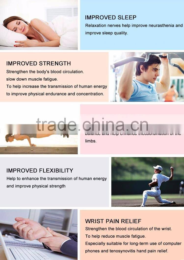 factory wholesale stainless steel mens health bio magnetic energy bracelet