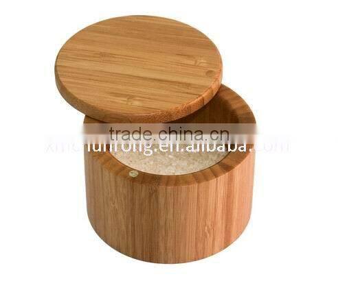 Bamboo Round Box