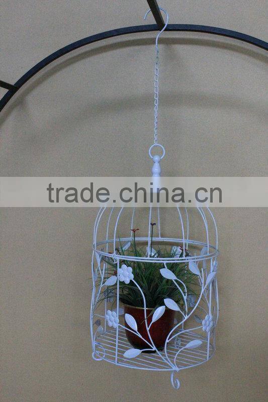Metal birdcage for wedding