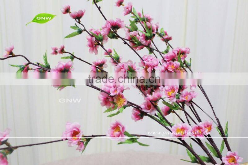 GNW BLB-CH1605011 Best Quality Supplies wholesale red fabric flower cherry blossom for sale