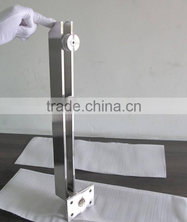 Stainless Steel Side Mounted Glass Spigot For Staircase Balcony Railing