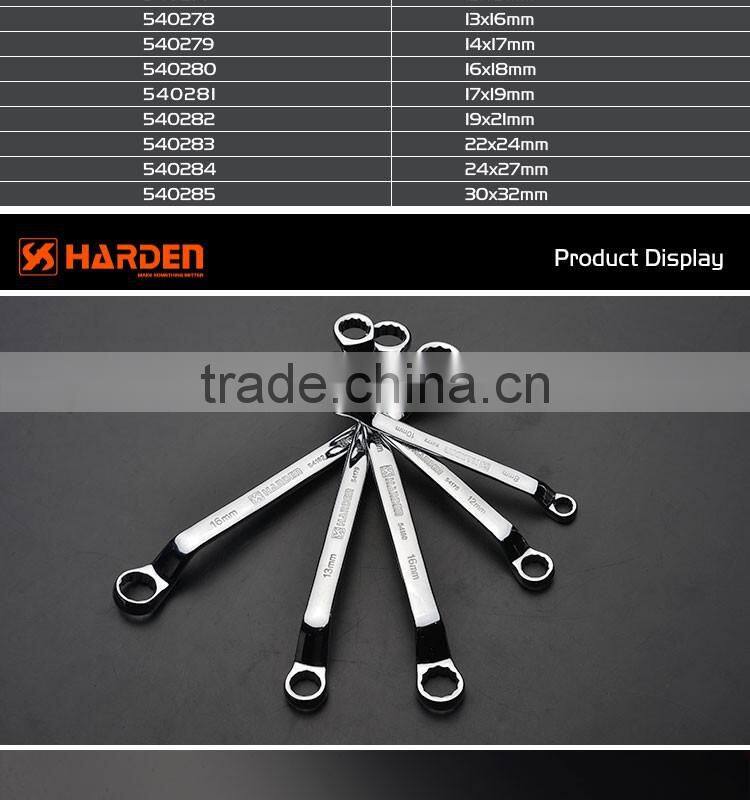 Professional Commercial Electric Hand 6 Point Cr-v Ring Spanner Tools