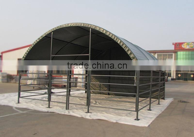 Livestock Housing shelter .Ranch Cattle Hutch , Animal Housing Shed, goat shelter, Pasture Farm Shelter