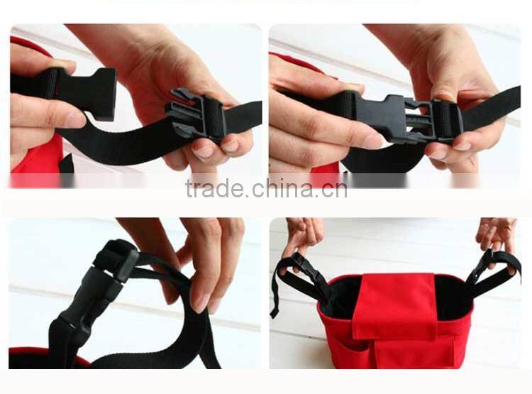 600D polyester baby nappy organizer bag with hanging