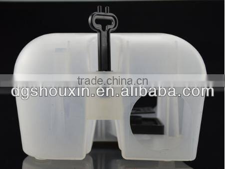 Black plastic bait station mouse & rat trap SX-5023