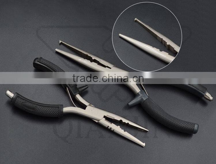 Hot-selling wholesale fishing pliers non-slip handle split ring pliers