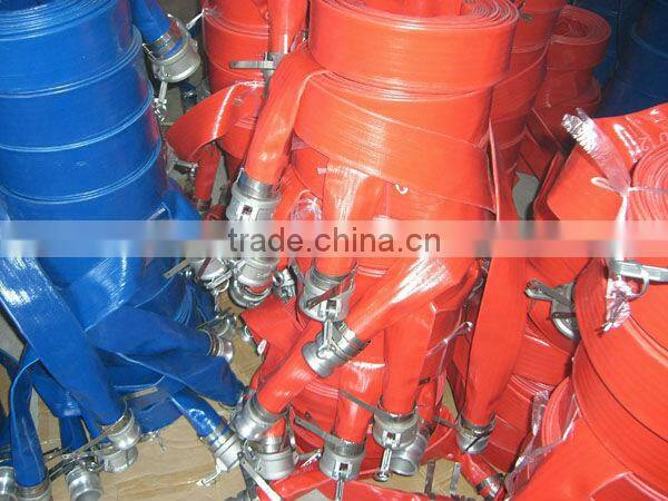 PVC layflat hose assembly