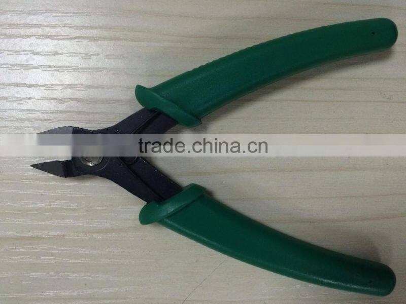 BERRYLION tool mini type 5'' wire flush cutting pliers with plastic handle