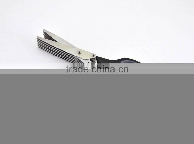 Herbs & Paper shredder scissors with 5 blades