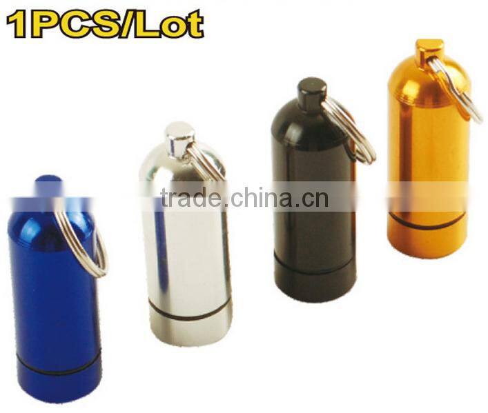 Emergency pill bottle ;Cartridge key chain ;Key chain