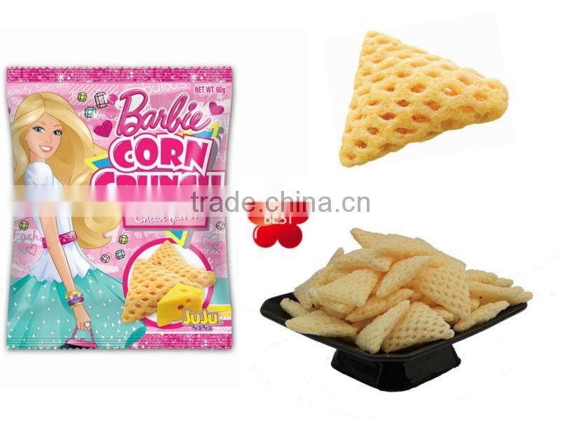 NON-GMO corn snacks corn crunches