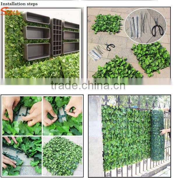 Vertical plant artificial walls plastic green wall garden for sale