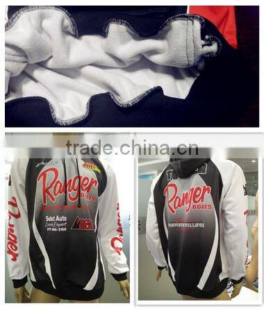 Hongen apparel sublimated warm up hoodie