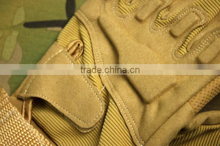 custom sandy antislip warm military tactical gloves
