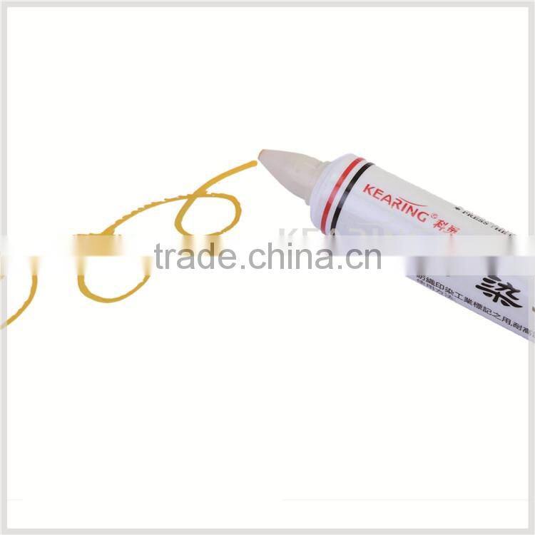 Factory direct wholesale Rubber buib Yellow textile marker net weight 90g/pc STMS25-Y/B/R