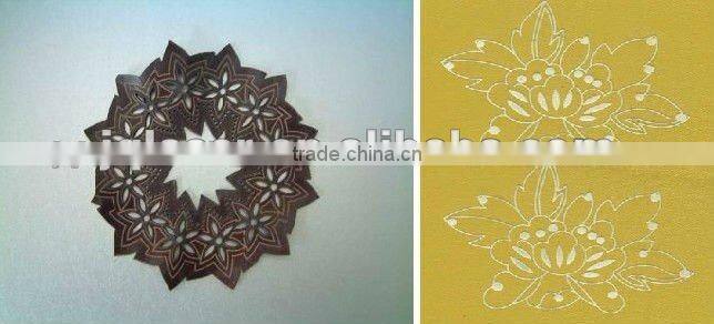 laser cutting machine for textile/fabric JQ1630