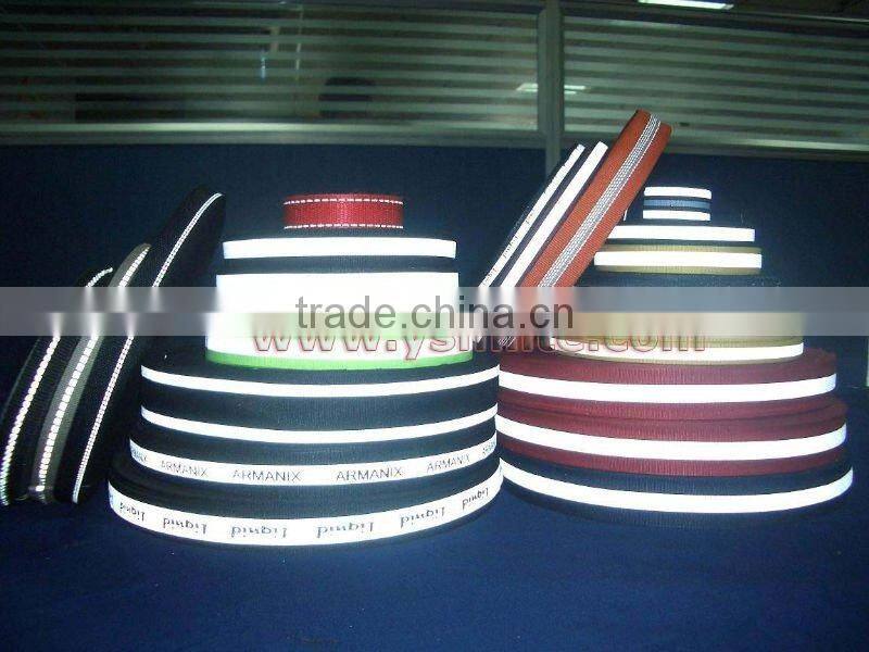 Factory direct sales all kinds of security webbing tape with reflective