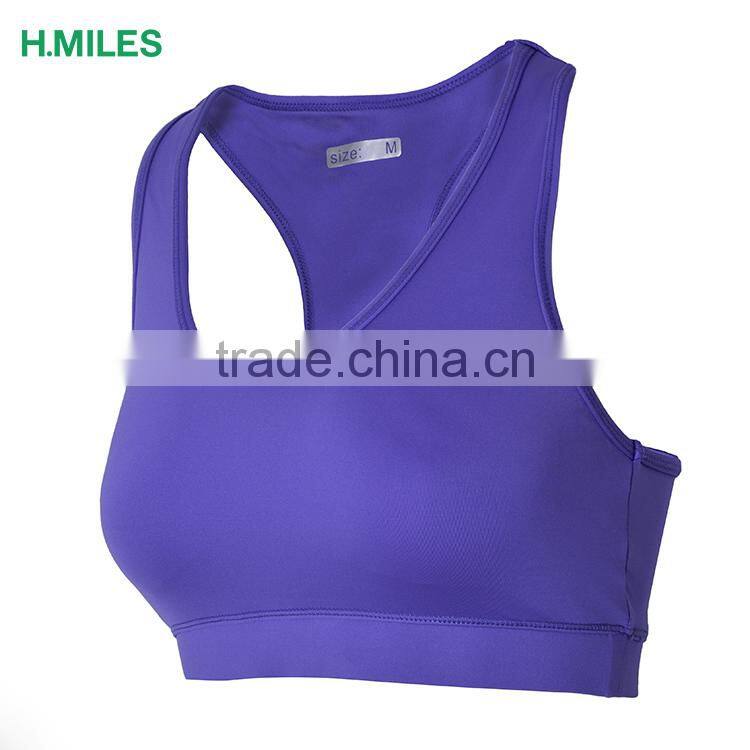 Fashionable cool dry hot sale women yoga sport sexy gym wear fitness bra