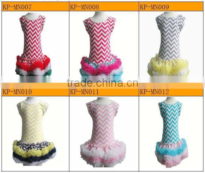 Hot sale cotton pastel chevron maxi dress
