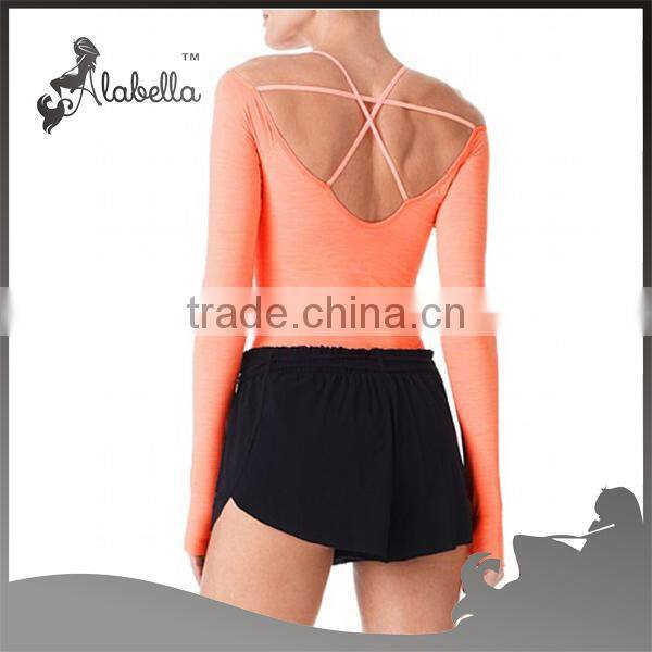 Women Athletic Fitness Workout Sports Walking Running Cycle Gym Shorts