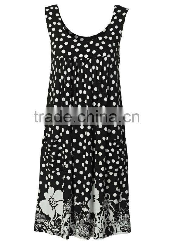 ladies Jersey pinafore fashion jersey dress viscose dress