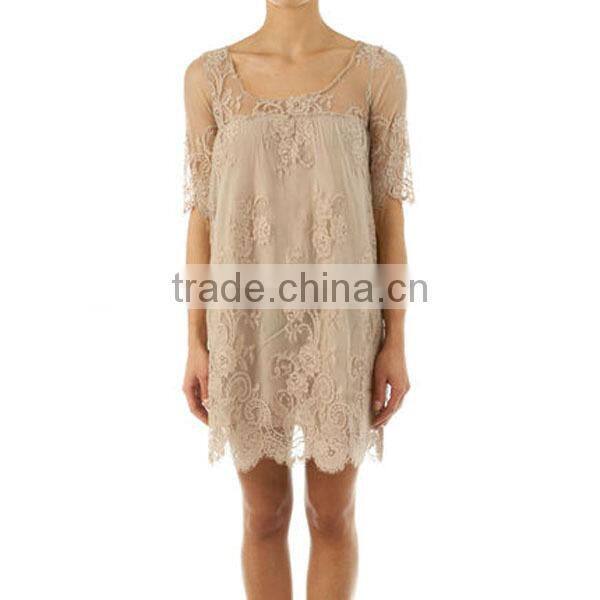 wholesale new model women lace dress fashinal casual dress