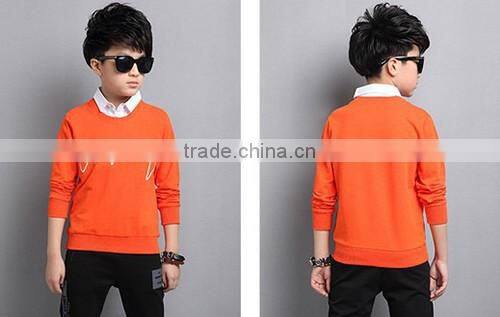 good price long sleeve t-shirt cotton for kids
