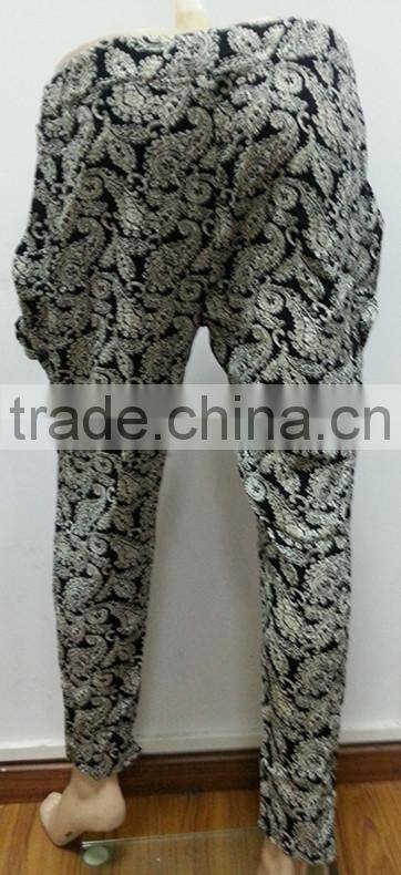 2014 latst fashion design indian harem pants