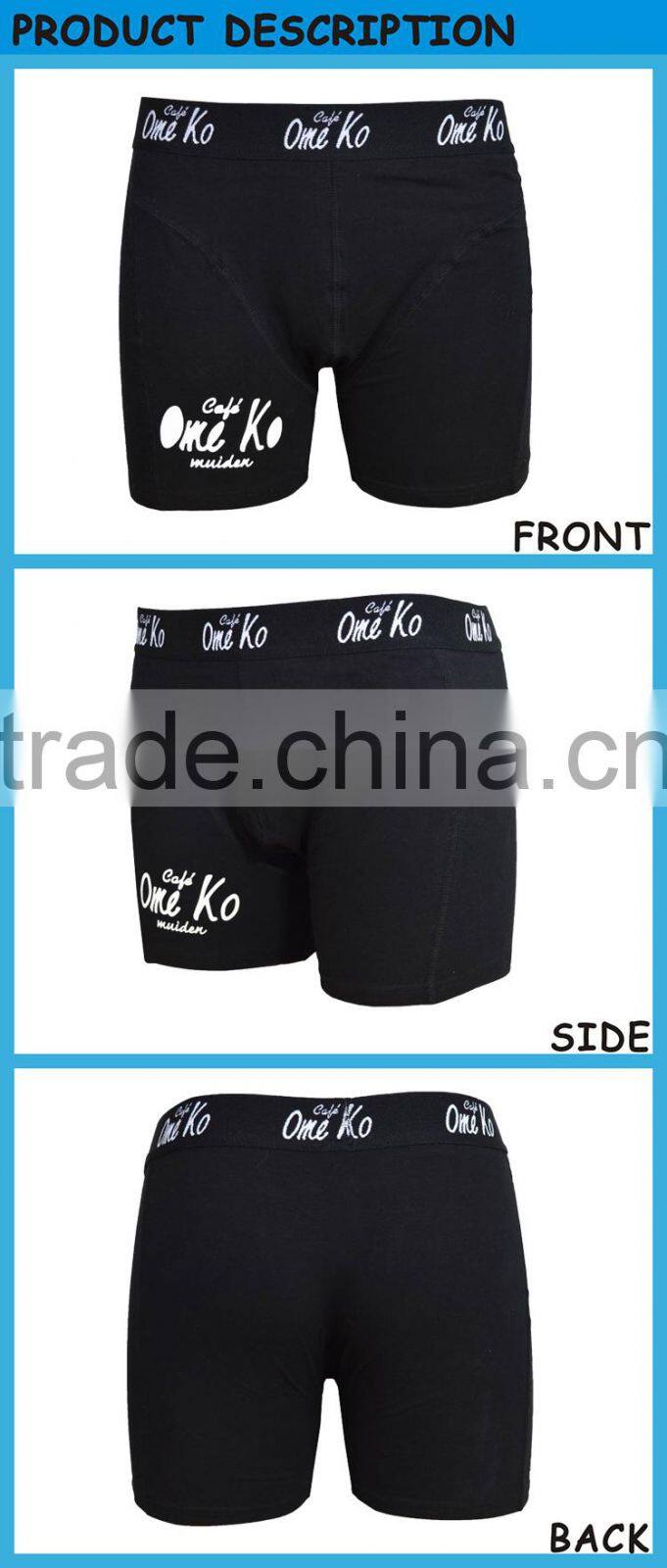 Hot Sale Breathable Men Spandex Cotton Underwear Boxer Briefs Shorts