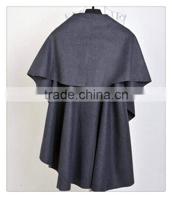 Spring new European style Temperament fashion shawl,woolen Irregular coat,women shawl