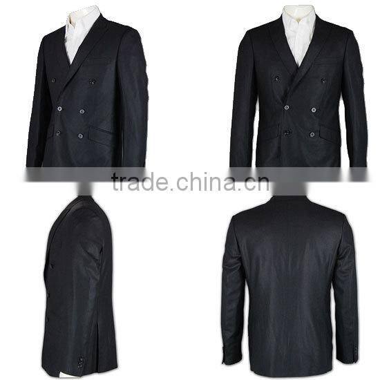 wool / TR fashion suit wholesale cheap latest custom spandex suit