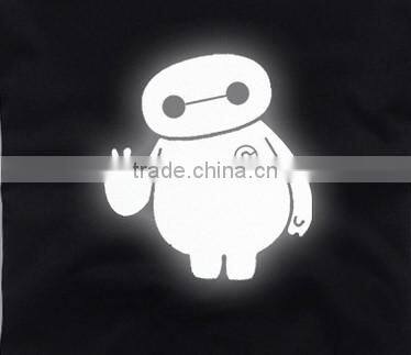 heat-transfer refective logo be heated on shirts