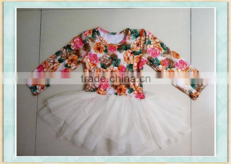 wholesale baby clothes girl's rural style dresses YIWU clothing factory