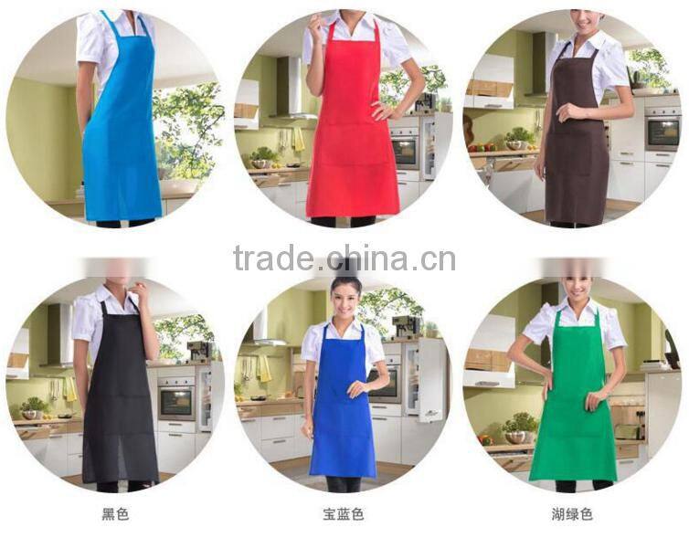 Advertising apron custom logo promotional gifts custom waterproof brief coat