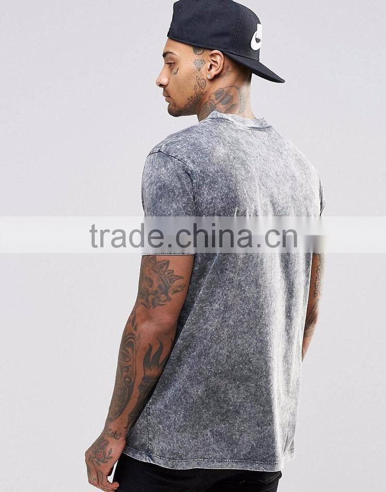 Guangzhou Shandao Fashion Summer Men 180g 95% Cotton 5% Spandex Summer Short Sleeve T Shirt Merchandise