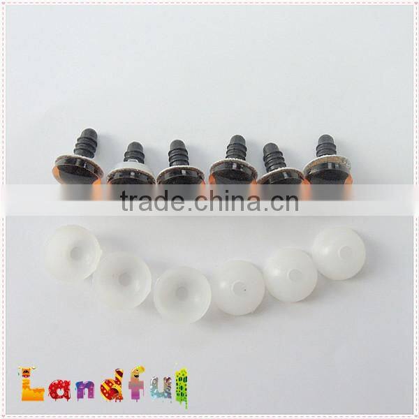 20mm Glitter Silver Safety Eyes Plush Bear Eyes Stuffed Animal Eyes