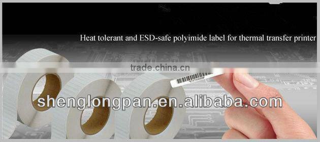 White Heat Resistant PI Label