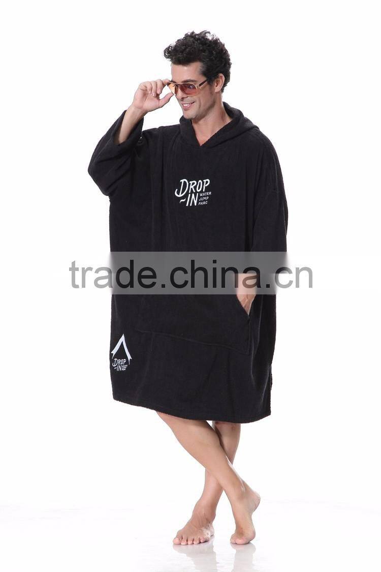 Terry cloth beach robe cotton wholesale