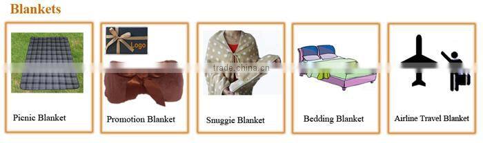 Emboridery Logo Easy Carry Away Polar Fleece Stadium blanket