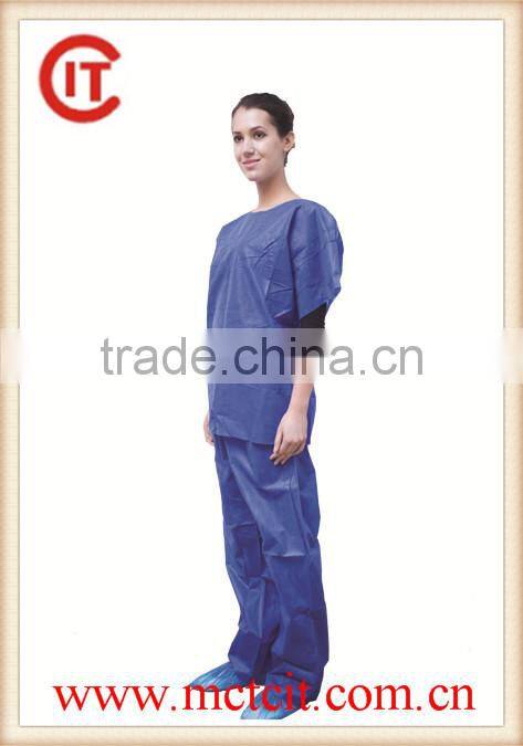 Disposable Doctor/Nurse/Patient Uniform Workwear/scrub suits